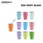 Wealthysub China warehouse sublimation 2oz shot glass